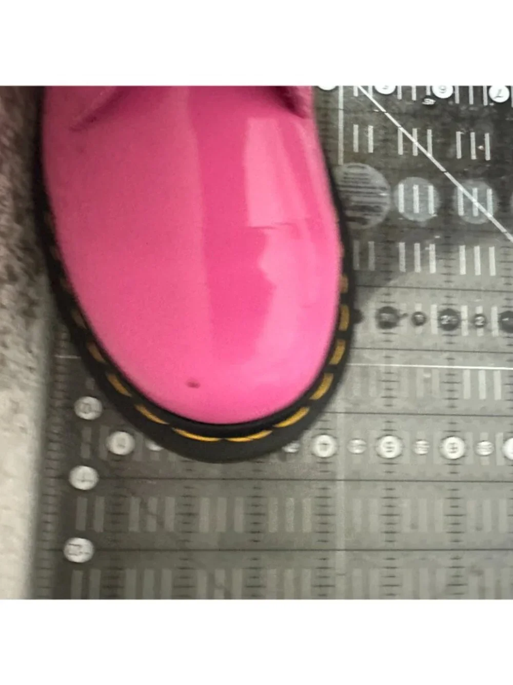Dr. Martens Women Size 6 Men 5 Hot Pink Leather 8 Hole Lace Up Combat Boot